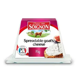 Fromage de Chèvre à Tartiner Pyramide Figues Soignon 150g