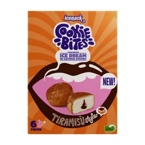 Bites Tiramisu Icenack 240g 6 pièces