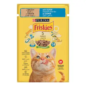 Saumon en sauce pour chat adulte 100g - FRISKIES