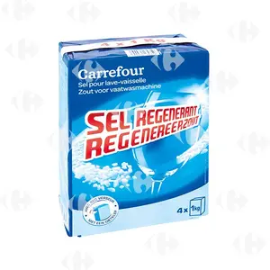 Sel Lave Vaisselle Carrefour 1KG X4