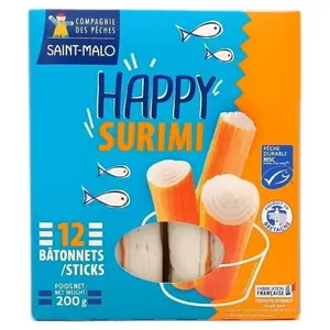Bâtonnets de Surimi Saint Malo 200g