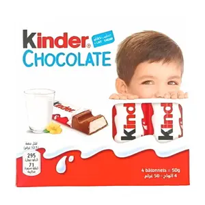 Barre T4 Chocolat Au Lait Kinder