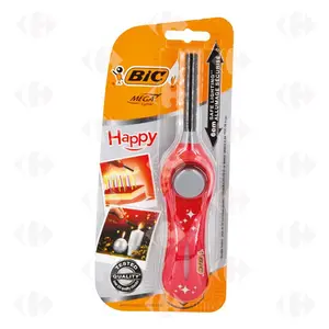 Briquet Allume Feu Blister Happy Bic