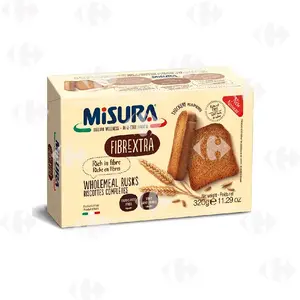 Misura FibrExtra Biscottes Complètes 320g