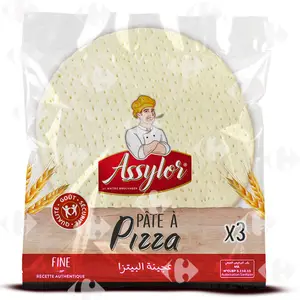 Pâte À Pizzafamiliale X3 Pièces - Assylor