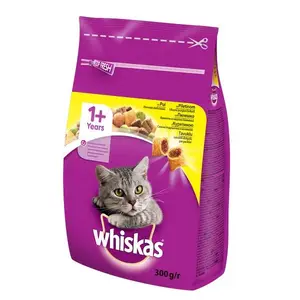 Whiskas Croquettes Fourrées au Poulet 1+an 300g