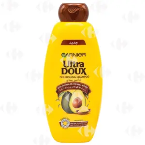 Shampooing nourrissant huile avocat et beurre de karité 600ml - ULTRA DOUX