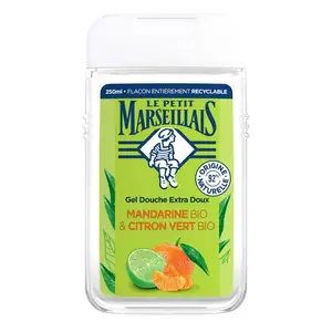 Gel Douche Mandarine et Citron Vert Le Petit Marseillais  250ml