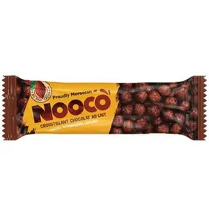 Barre Croustillante Chocolat Lait Nooco 18g