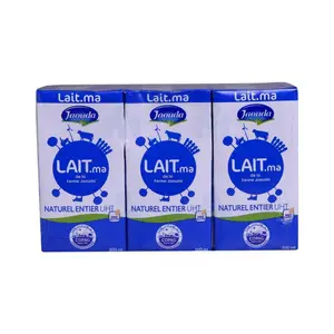 Lait Entier Naturel Stérilisé Uht 6x500ml - Jaouda