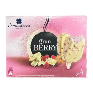Bâtonnets de glace Somosierra berry 4x110ml