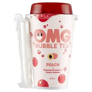 Ice tea "OMG Bubble" 270ml Peach