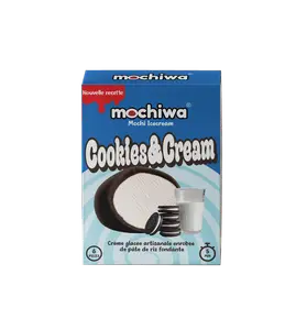 Mochiwa Mochi Cookies & Cream Crème Glacé Artisanale 210g