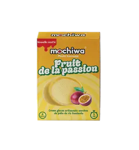 Mochiwa Crème Glacée Fruit de Passion 6 Pièces 210g
