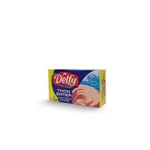 Thon entier à l'huile végétale citron 85g - DELFY