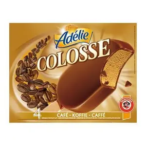 Adélie bâtonnet de glace colosse café au lait 287g