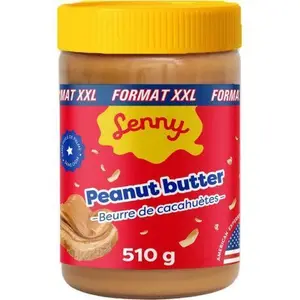 Beurre de cacahuètes XXL 510g - LENNY