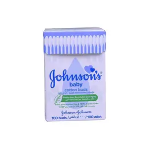 Coton tiges en boîte pour bébé x100 - JOHNSON'S