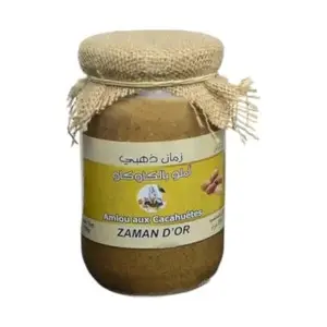 Amlou cacahuetes et miel 350g - ZAMAN D'OR
