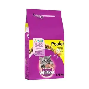 Whiskas Junior Au Poulet 2 à 12 Mois 1.75kg