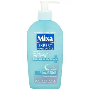 Gel Nettoyant Purifiance Peaux Sensibles À Imperfections 200ml - Mixa