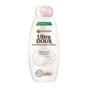 Shampoing doux apaisant crème de riz & avoine 400ml - ULTRA DOUX