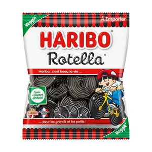 Rolls de réglisse Rotella original 120g - HARIBO