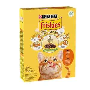 Croquettes au poulet et aux légumes pour chat adulte 300g - FRISKIES