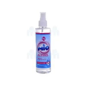 Désinfectant antiseptique alcool 70% 250ml - MIO