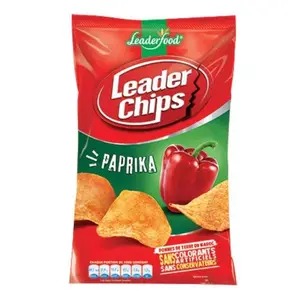 Leader chips saveur paprika 90g - LEADER FOOD
