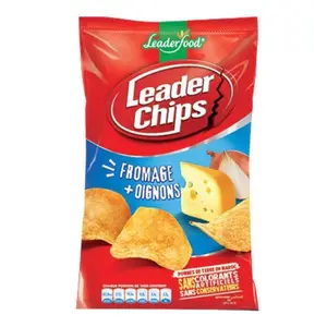 Leader chips saveur fromage et oignon 85g - LEADER FOOD