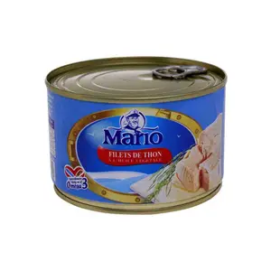 Filets de thon huile végétale 400g - MARIO
