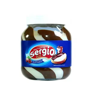 Pâte à tartiner aux noisettes Duo 700g - SERGIO