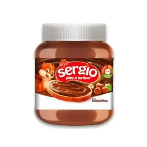 Pâte à tartiner aux noisettes 350g - SERGIO