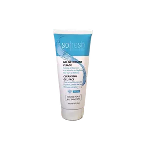 Nettoyant pour le visage tous types de peau exfoliant 200ml - SOFRESH