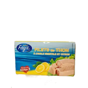 Thon filet citron 125g - FAYZ