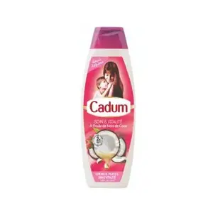 Shampoing soin&vitalité à l'huile de noix de coco 380ml - CADUM