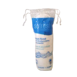 Disques coton ronds 70 pièces - SOFRESH