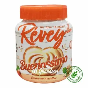 Pâtes à tartiner buenossimo 2x350g + 1 aux noisettes 2+1gratuit - RÉVEY