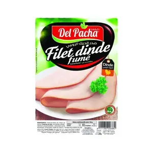Filet dinde cuit et fumé 80g - DEL PACHA