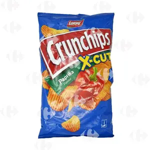Crunchips X-Cut saveur paprika 85g - LORENZ