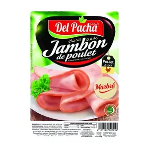 Jambon de poulet marbré 80g - DEL PACHA
