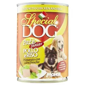 Pâté Au Poulet Et Riz Pour Chien Junior 400G - Special Dog