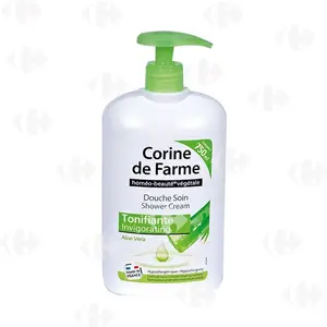 Douche soin tonifiante à l'aloe vera 750ml - CORINE DE FARME