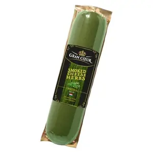 Fromage fumé aux herbes en tranche 100g - GRAN CŒUR