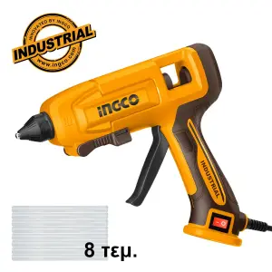 INGCO PISTOLET A COLLE 250W + 8 BATONS COLLE AU MAROC [GG408]