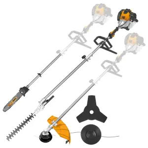 INGCO TAILLE-HAIE MULTIFONCTION À ESSENCE 4 EN 1 AU MAROC [GMT55231]