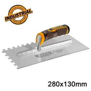 INGCO TALOCHE A DENTS 280X130MM DENTS 10*10MM AU MAROC [HPTT28138]