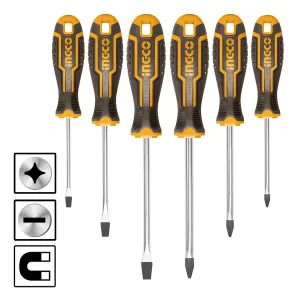 INGCO SET DE 6 TOURNEVIS AU MAROC [HKSD0628]