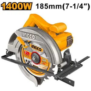 INGCO SCIE CIRCULAIRE 185MM 1400W + 1 LAME SS AU MAROC [CS18538]